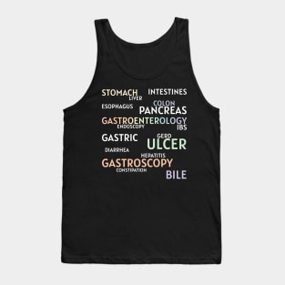 Gastroenterology Words Tank Top